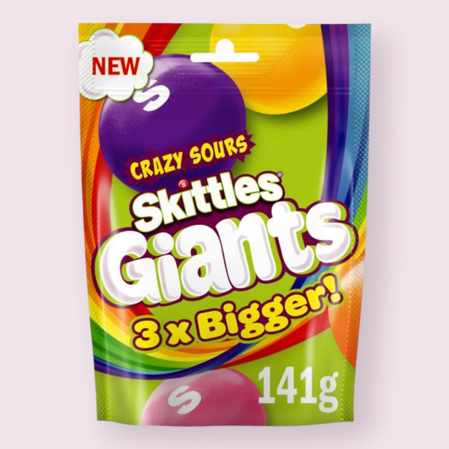 Skittles Crazy Sours Giants Bag  Pixie Candy Shoppe   