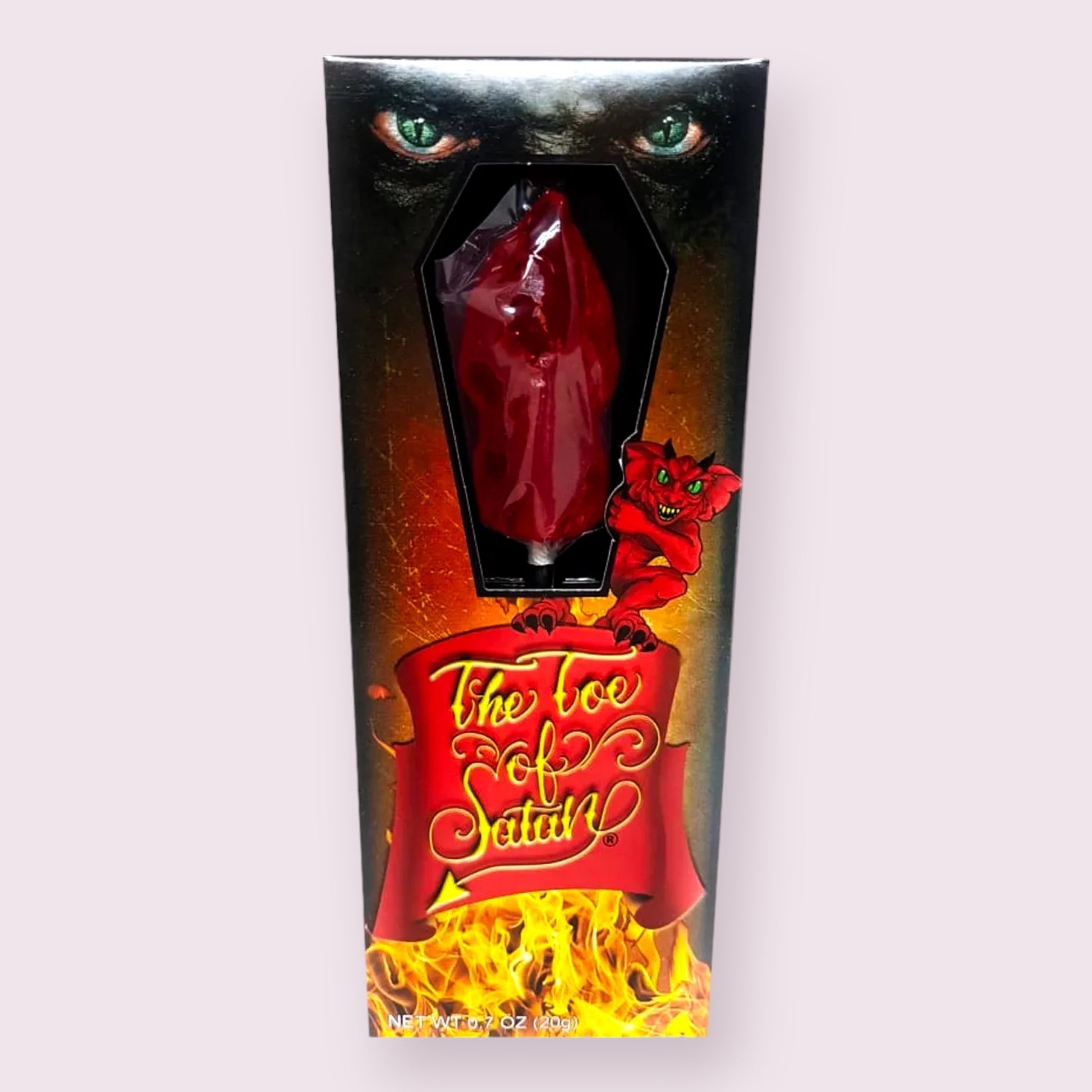 Flamethrower Candy’s Toe of Satan Lollipop Hot Pixie Candy Shoppe   