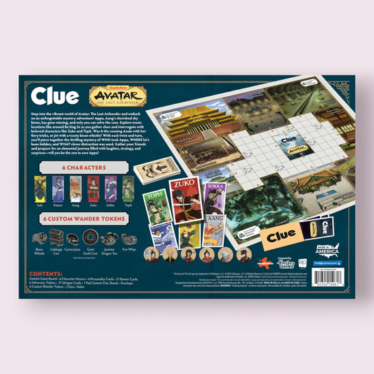 Avatar Clue Game Pixie Candy Shoppe