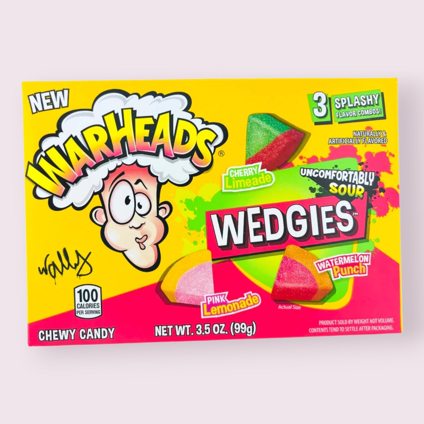Warheads Wedgies Theatre Size Box  Pixie Candy Shoppe   