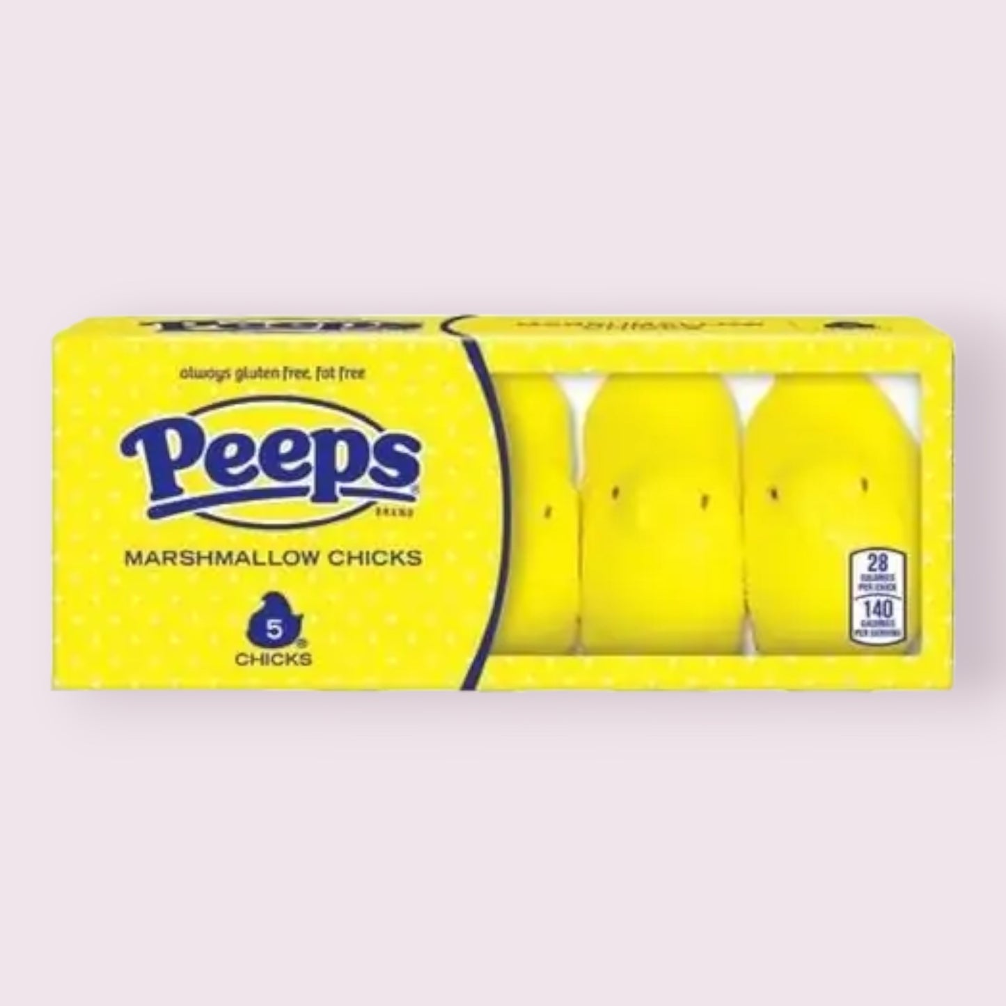 Peeps Yellow Chicks 5pc  Pixie Candy Shoppe   