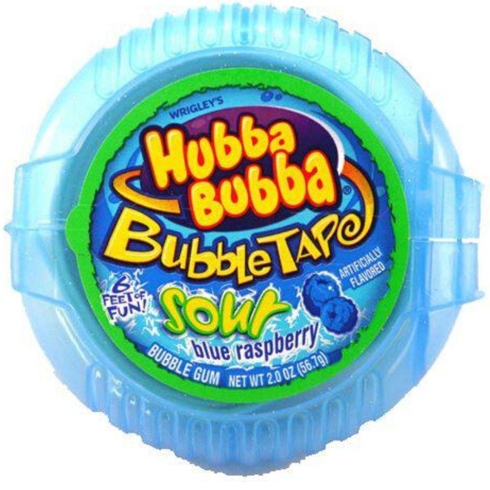 Hubba Bubba Bubble Tape Essentials Pixie Candy Shop sour blue raspberry  