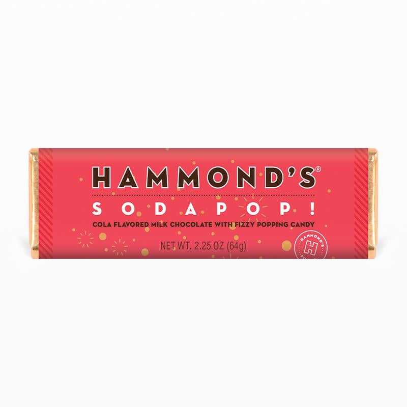 Hammond’s Chocolate Bars Chocolate Pixie Candy Shoppe Milk Chocolate Soda Pop  