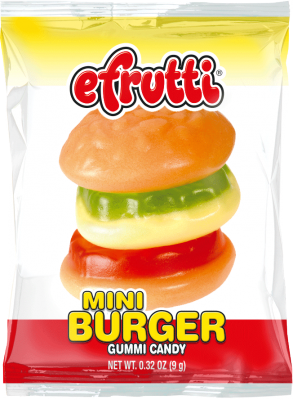 EFRUTTI Mini Food Candy Pixie Candy Shoppe Mini Burger  