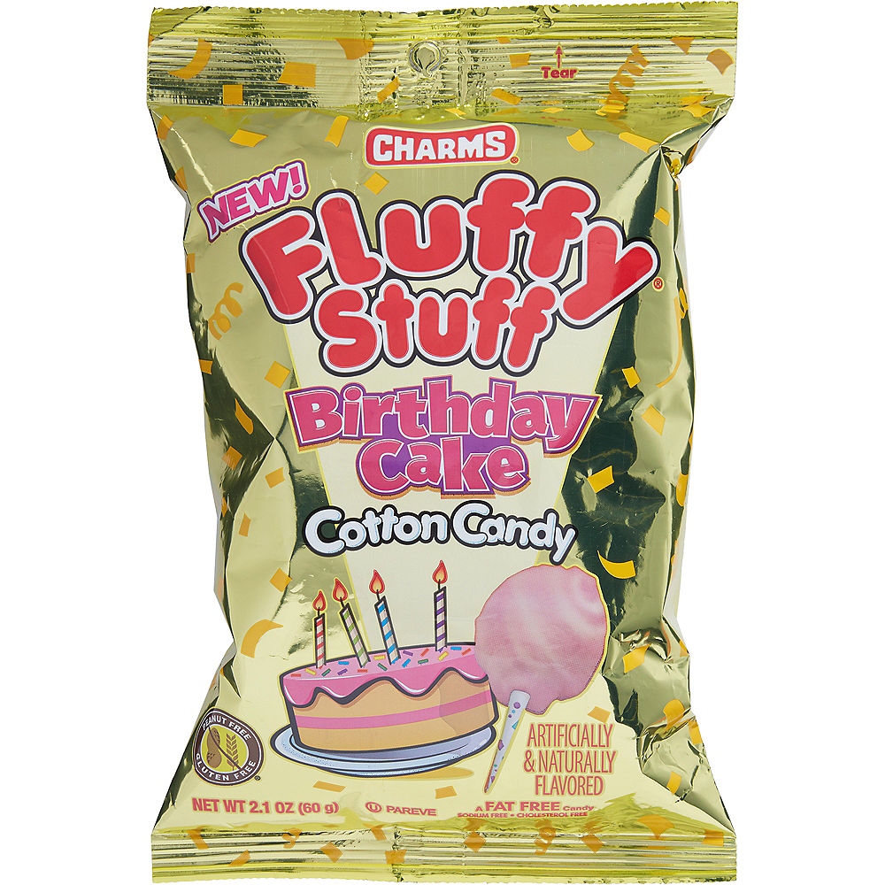 Charms Cotton Candy Bags Essentials Pixie Candy Shoppe Birthday Cake  
