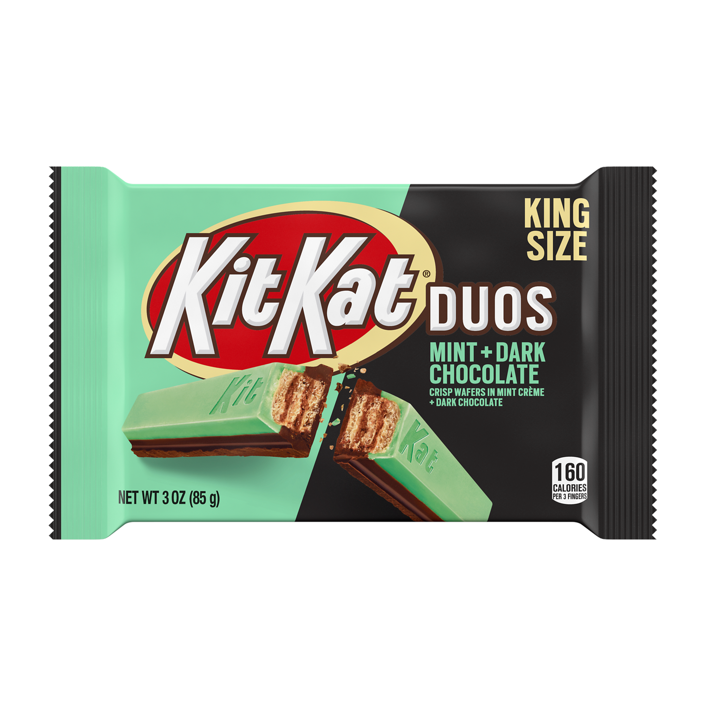 Kit Kat Bars Essentials Pixie Candy Shop Mint and Dark Chocolate King Size  