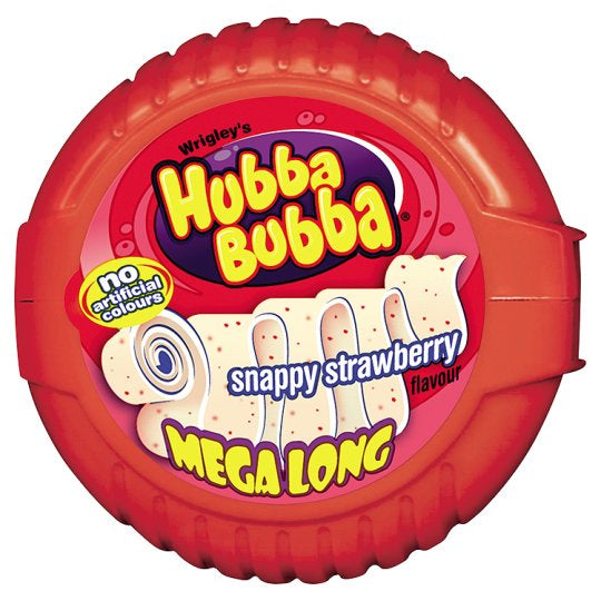Hubba Bubba Bubble Tape Essentials Pixie Candy Shop Snappy strawberry  