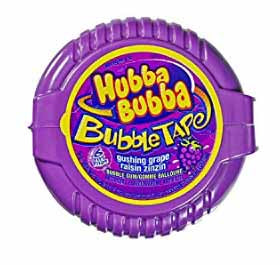 Hubba Bubba Bubble Tape Essentials Pixie Candy Shop grape  