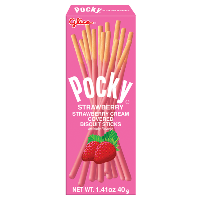 Glico Pocky Packs Essentials Pixie Candy Shoppe Strawberry  