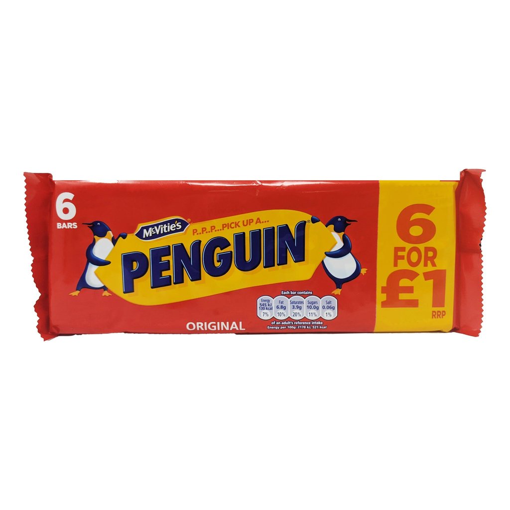 McVitie's Penguin 6pk British Pixie Candy Shoppe   