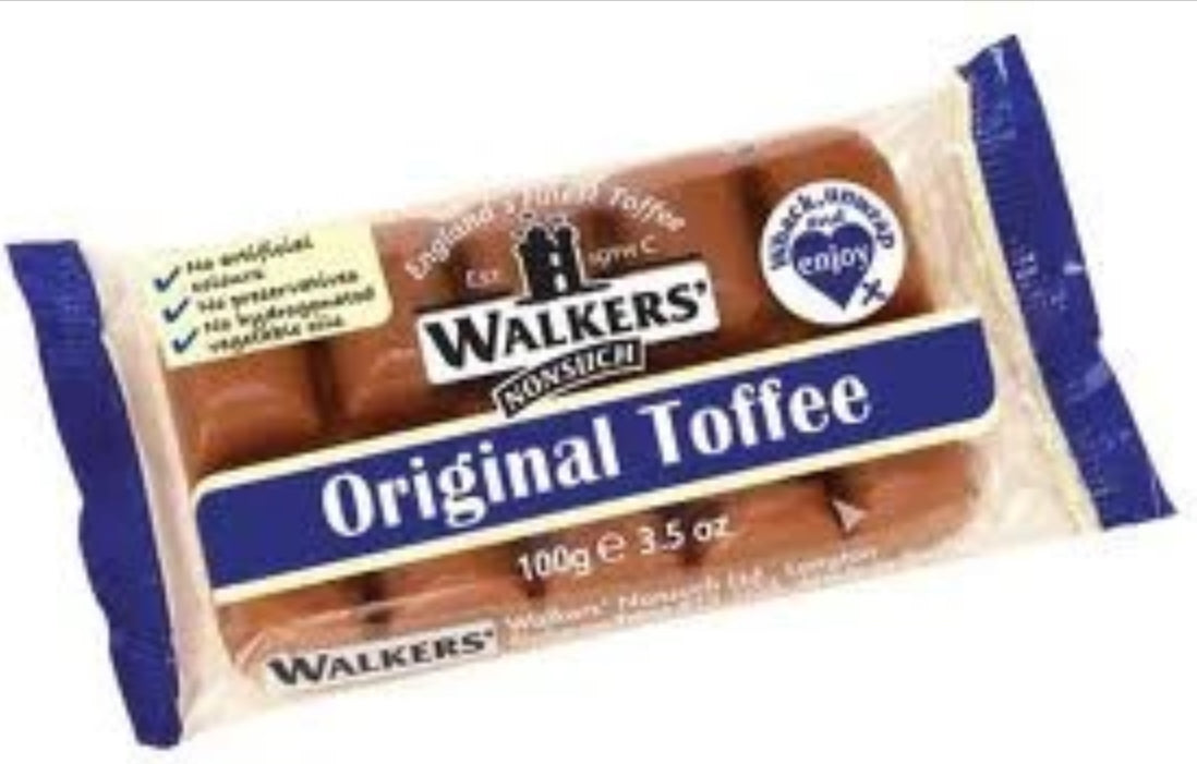 Walkers Toffee Brick British Pixie Candy Shoppe Original  