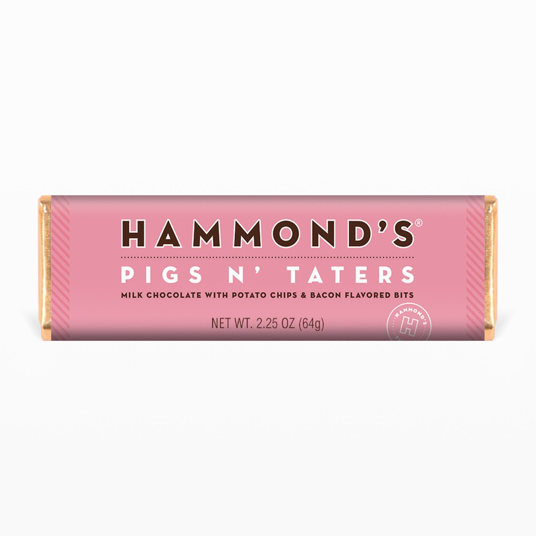 Hammond’s Chocolate Bars Chocolate Pixie Candy Shoppe Milk Chocolate Pigs N’ Tater  