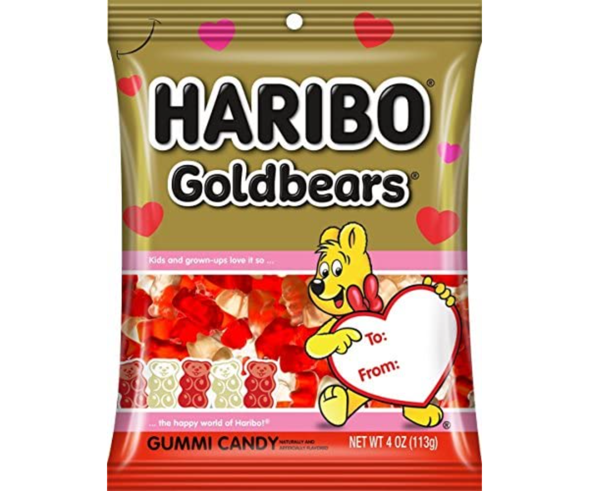 Haribo Goldbears Valentine’s Bag  Pixie Candy Shoppe   