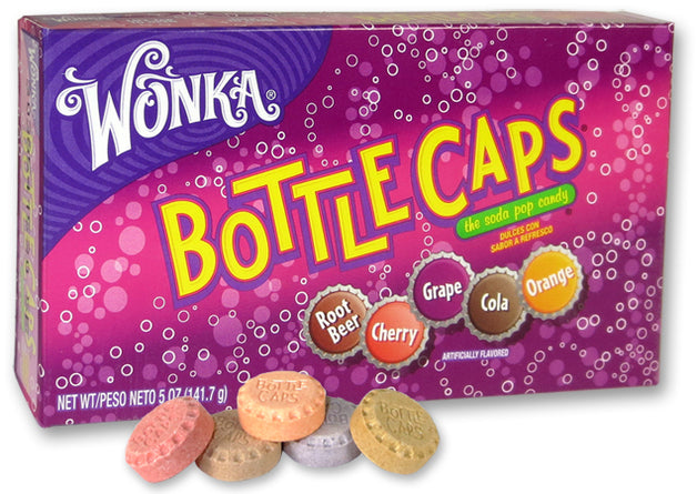 Wonka Bottle Caps Essentials Pixie Candy Shop Theatre Box  