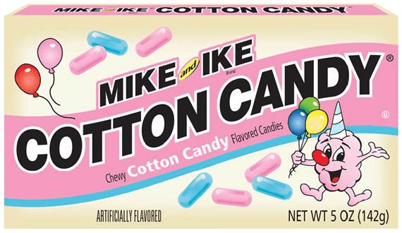 Mike & Ikes Assorted Boxes Essentials Pixie Candy Shop Cotton Candy  