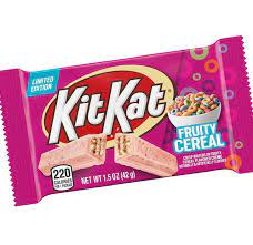 Kit Kat Bars Essentials Pixie Candy Shop Fruity cereal  