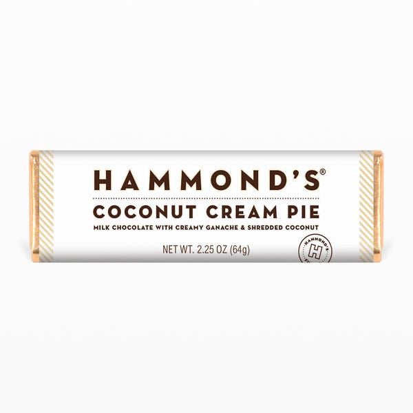 Hammond’s Chocolate Bars Chocolate Pixie Candy Shoppe Coconut Cream Pie  