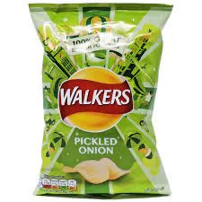 Walkers Crisps British Pixie Candy Shoppe Pickled Onion  