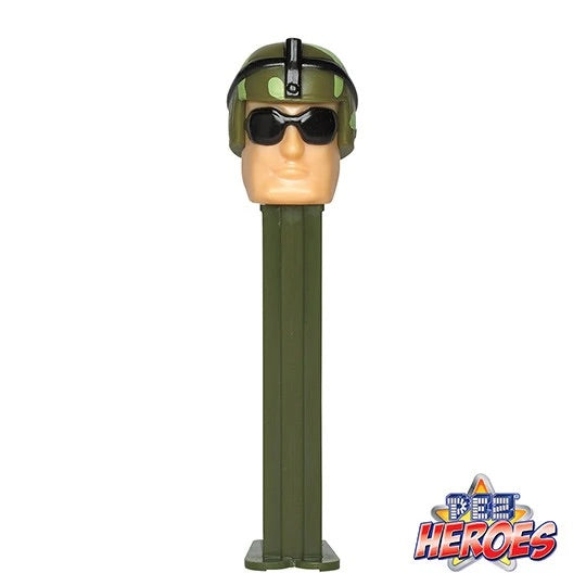 Pez Heroes Series Pez Pixie Candy Shoppe Army Soldier  
