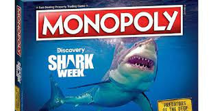 Monopoly Shark Week Game  Pixie Candy Shoppe   