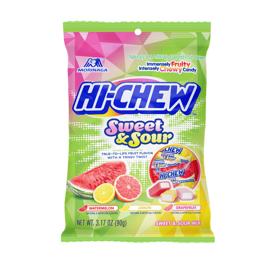 Hi Chew Bags Assorted Bags Essentials Pixie Candy Shoppe Sweet & Sour Citrus Mix  