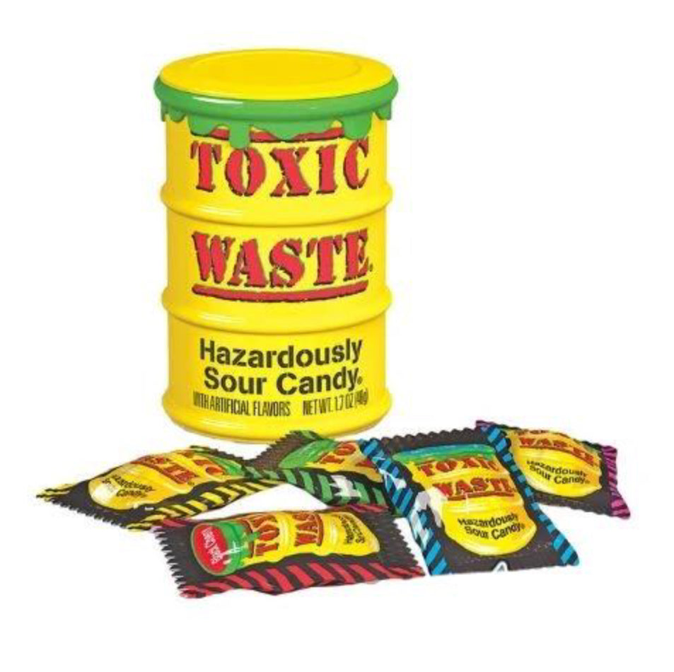 Toxic Waste Sour Candy Essentials Pixie Candy Shoppe   