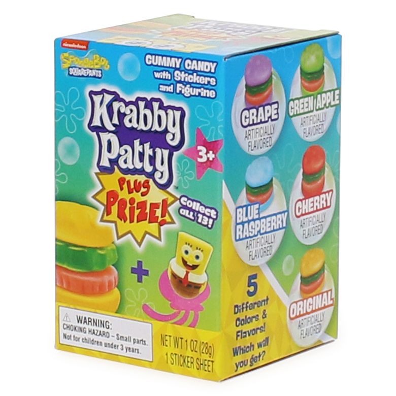 SpongeBob Krabby Patty Plus Prize  Pixie Candy Shoppe   