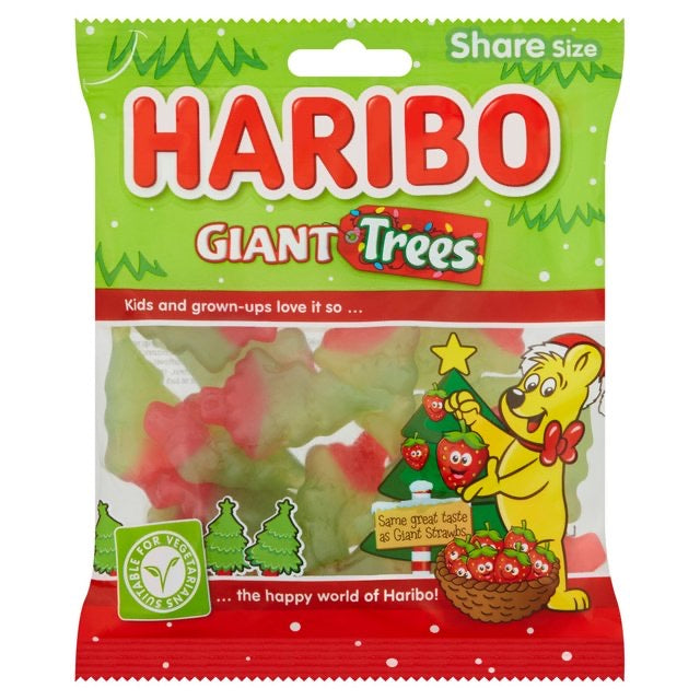 Haribo Giant Christmas Trees Bag Seasonal Pixie Candy Shoppe   