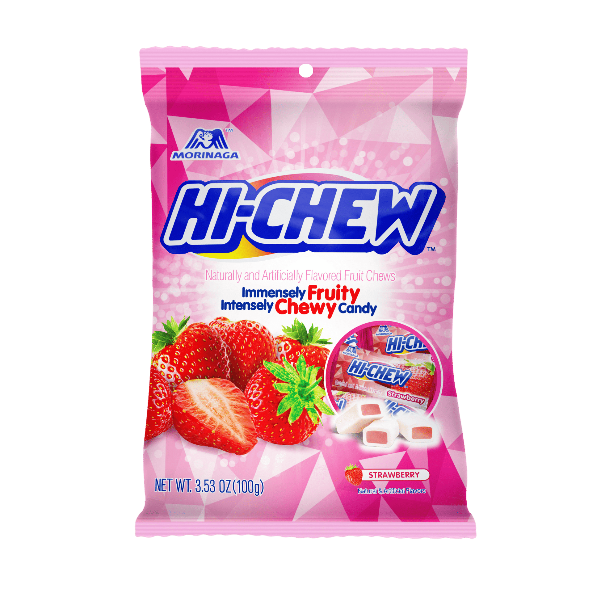 Hi Chew Bags Assorted Bags Essentials Pixie Candy Shoppe Strawberry  