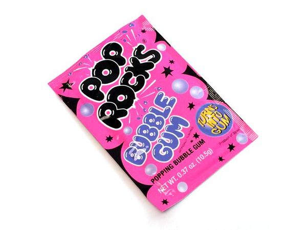 Pop Rocks Packs Retro Pixie Candy Shop bubblegum  