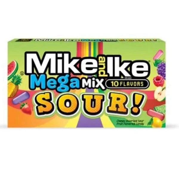Mike & Ikes Assorted Boxes Essentials Pixie Candy Shop Mega Mix Sour  