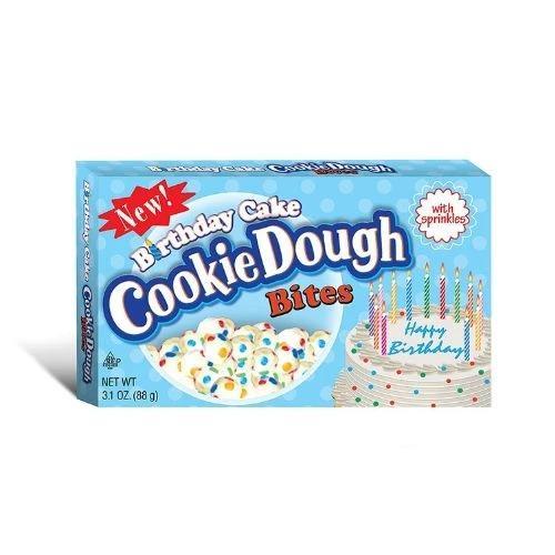 Cookie Dough Bites Theatre Box Essentials Pixie Candy Shop birthday cake  
