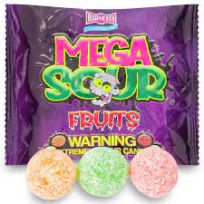 Barnett’s Mega Sour Fruits Pixie Candy Shoppe