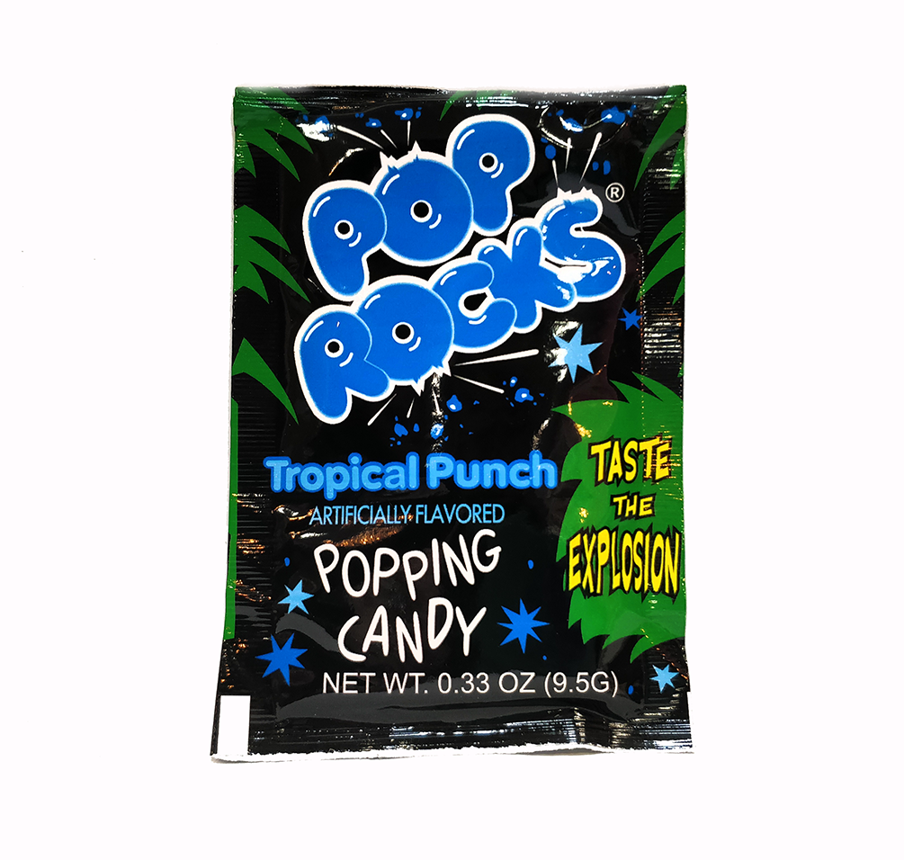 Pop Rocks Packs Retro Pixie Candy Shop tropical punch  
