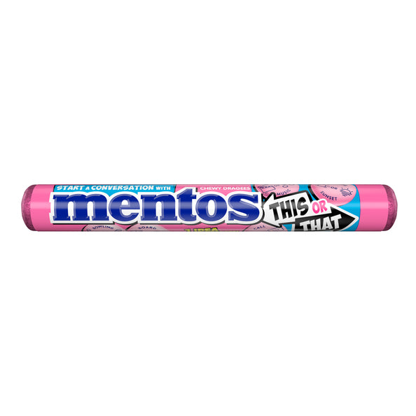 Mentos Rolls Essentials Pixie Candy Shoppe Bubble Fresh  