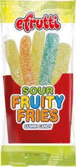 EFRUTTI Mini Food Candy Pixie Candy Shoppe Sour Fruity Fries  