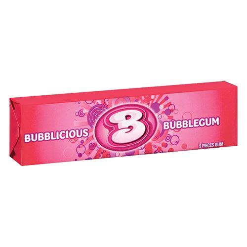Bubblicious Bubblegum Gum Pixie Candy Shoppe Regular (pink)  