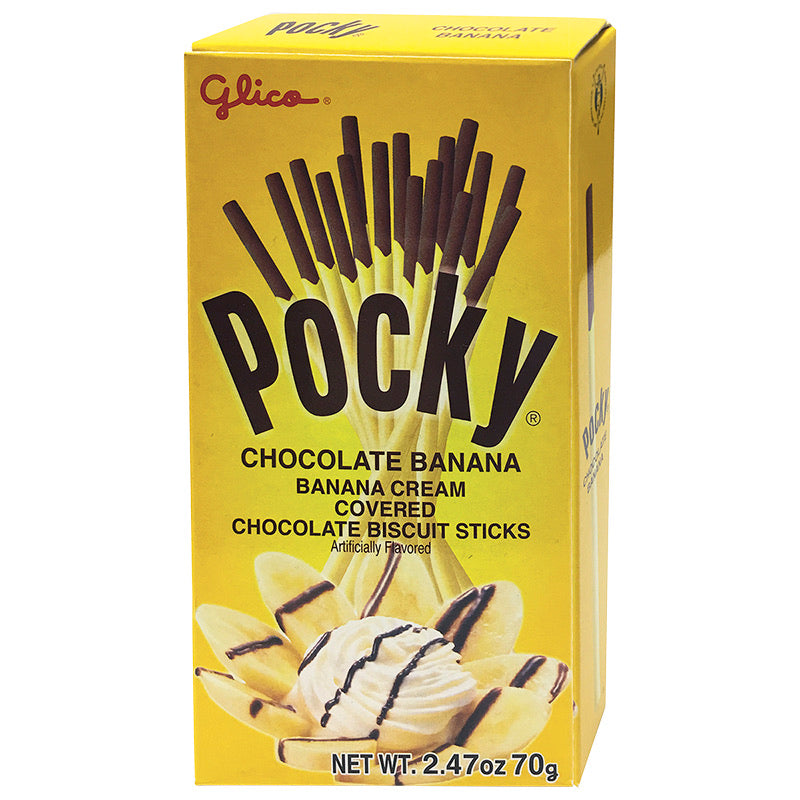 Glico Pocky Packs Essentials Pixie Candy Shoppe Chocolate Banana  