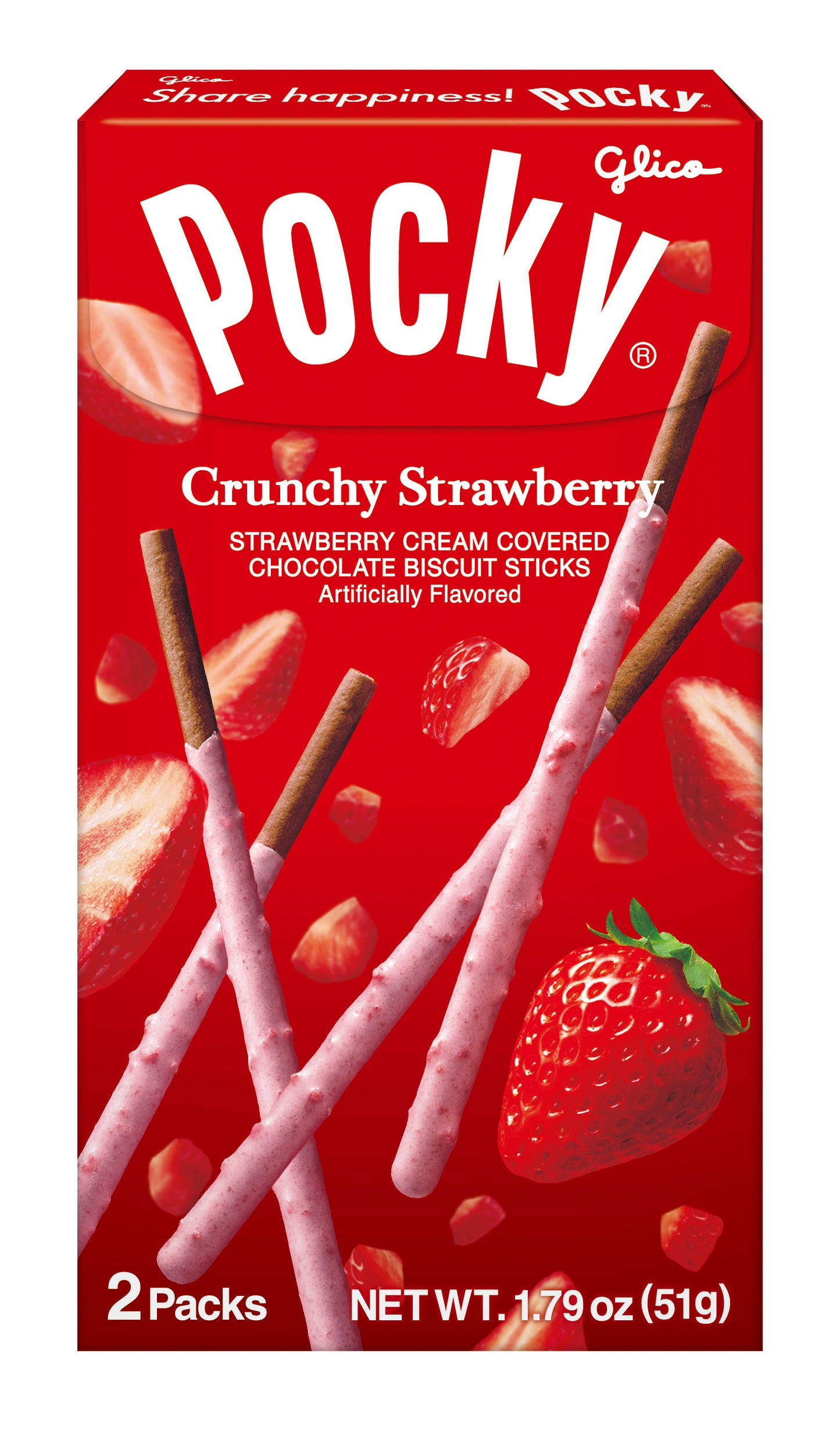 Glico Pocky Packs Essentials Pixie Candy Shoppe Strawberry crunchy  