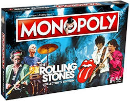 The Rolling Stones Monopoly Game Games Pixie Candy Shoppe   