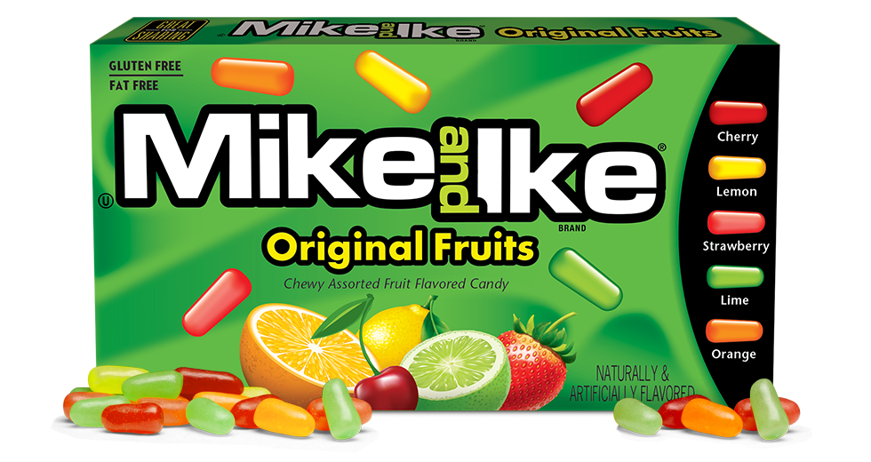 Mike & Ikes Assorted Boxes Essentials Pixie Candy Shop Original Fruits  